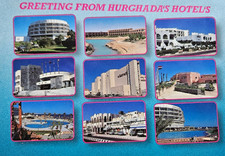 A6 Postkarte - Hurghada Hotels  - ca. 10 x 15 cm - Ägypten - Nr. 021