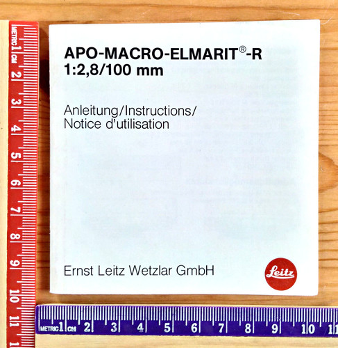 Bedienungsanleitung für leica - bedienungsanleitung,