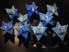 Merkaba Stern 25 mm Lapislazuli Edelsteine, Energie