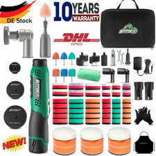 BATOCA S6 Mini Poliermaschine Akku Auto Polierer mit 2x Batterie Schleifmaschine