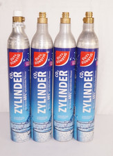 4 x CO2 Zylinder für Wassersprudler Sodastream  je 60Liter  LEER