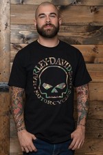 Harley davidson shirt camo - harley-davidson, t-shirt
