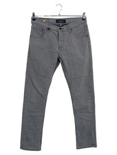 SMOG Herren Jeans Regular Fit W31/L31 Grau Casual Denim Hose