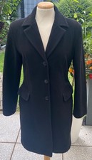 Benetton Mantel Schwarz
