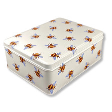 Vorratsdose Keksdose Geschenkdose Gebäckdose Dose Motiv Bienen Blechdose