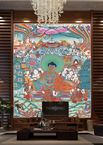 Rosa wolke buddha - buddha, q8235