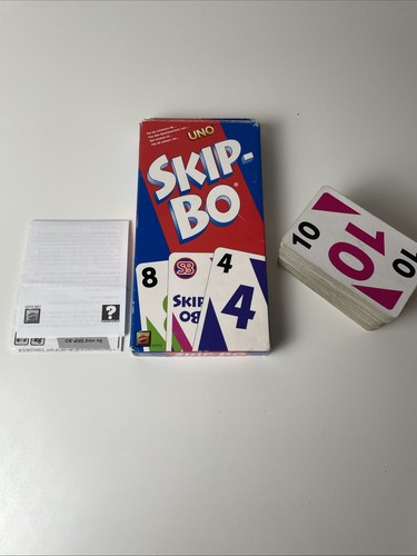 Mattel skip kartenspiel - skip-bo,