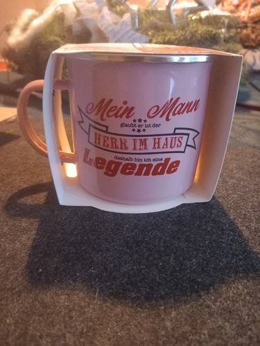 Emaille tasse - emaille,