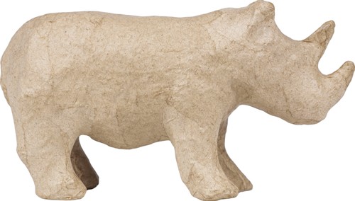 Décopatch nashorn pappmaché - nashorn,