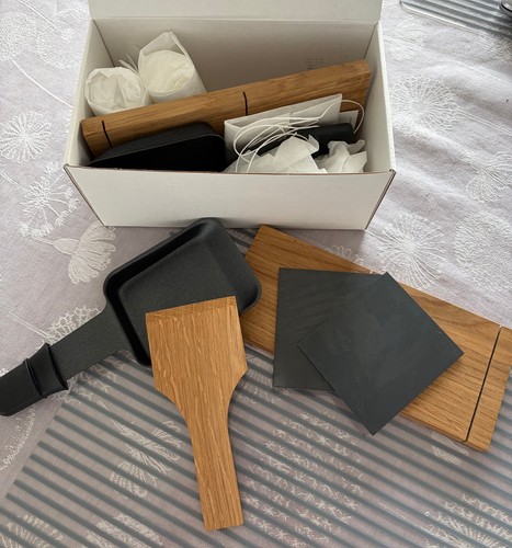 Raclette set für pers - raclette, 2