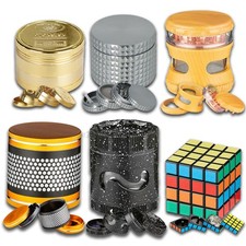 Grinder Premium | Marken Crusher | Metall | Kräutermühle Gewürzmühle