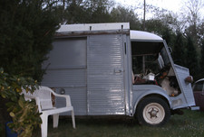 CITROEN HY ÜBERLÄNGE WOHNMOBIL RARITÄT von 1953 OLDTIMER  FÜR FOODTRUCk