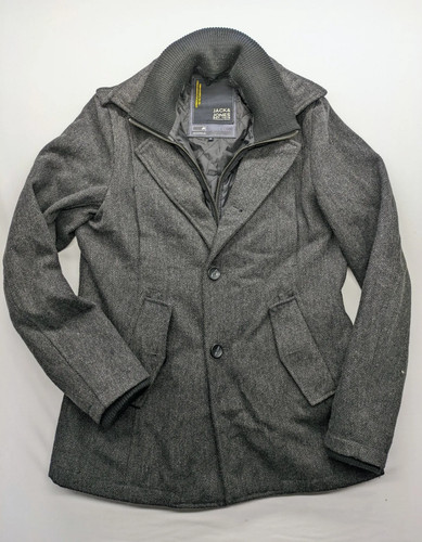 Jack jones herren wollmantel - jack, &