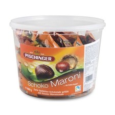 Pischinger Schoko Maroni Dose 60 Stk.