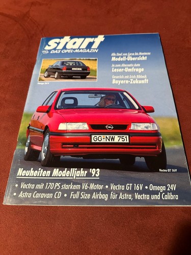 Start opel magazin vectra - opel,