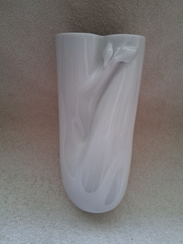 Porzellan vase weiß meissen - -,