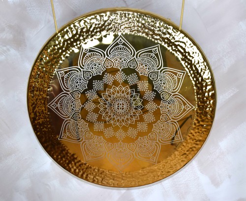 Neusilber gong spiegel - gong,
