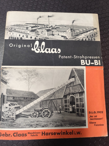 Claas dlg 1932 - dlg,