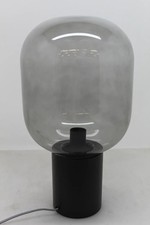 Markslöjd Tischleuchte Tischlampe Deko Lampe Brooklyn Glasschirm rauchgrau 44 cm