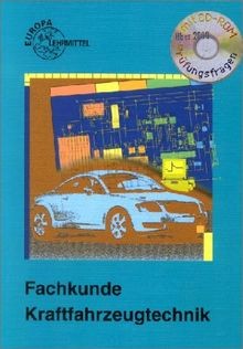 Fachkunde kraftfahrzeugtechnik - fachkunde,
