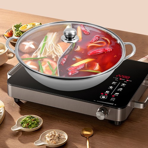 Hot pot mit trennwand - pot,