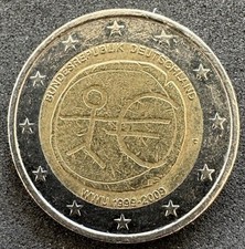 2 Euro 2009 Deutschland  F – 10 Jahre WWU 1999 - 2009