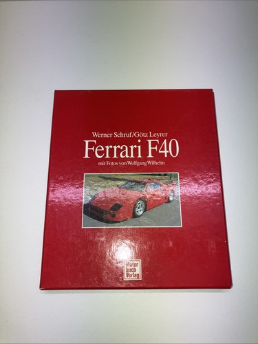 Rarität buch ferrari f40 - buch,