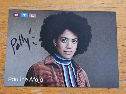 Handsignierte autogrammkarte - handsignierte,