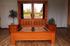 Nr.1965 Hülsta Schlafzimmer Schrank, Bett, 2 Nachttische