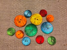 Knöpfe - Perlmutt - Öko - Mittelalter - LARP - Waldorf - Naturkleidung - NEU!