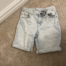 Jungen Bekleidungspaket Alter 7-8 Jahre Jeanshemd Jeans 2 Paar Shorts