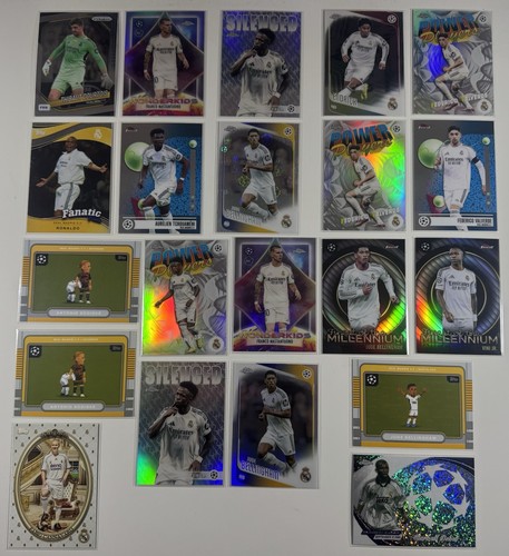 Real madrid sammelkarten lot - real,