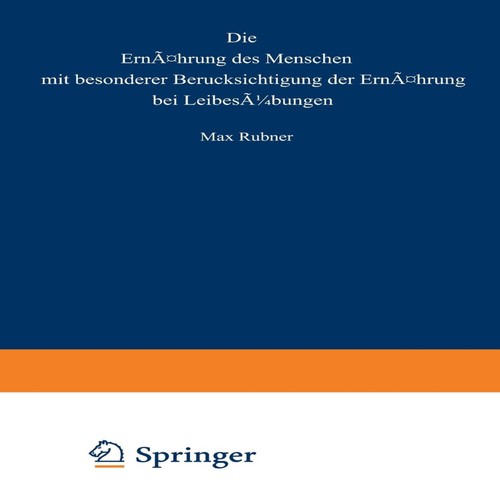 Die ernahrung des menschen mit - menschen,