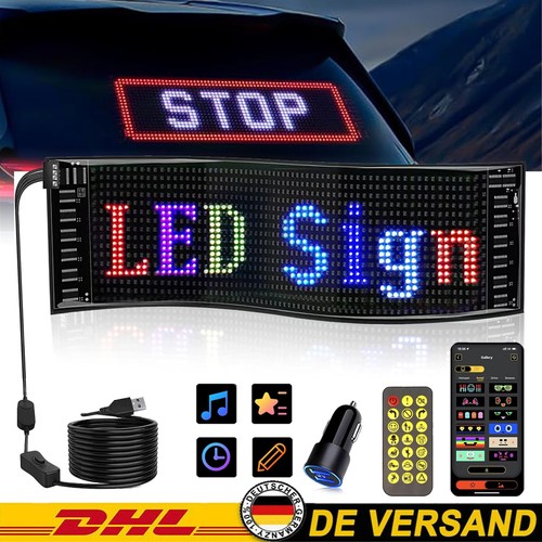 Led rgb display laufschrift - led,