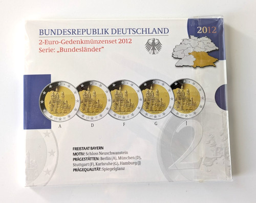 Euro gedenkmünzenset serie - 2-euro-gedenkmünzenset,