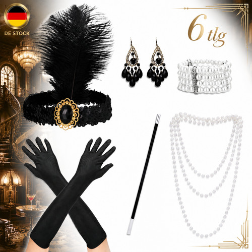 Gatsby flapper stück - stück, 20er