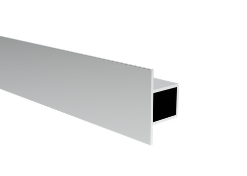 Aluminium profil geschlossen - t-profil,