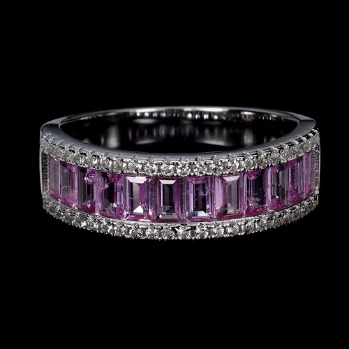 925 silberring baguette - silberring,