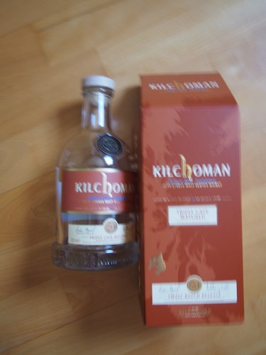 Schöne leere whisky flasche - leere,