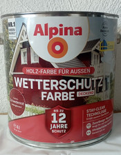 ALPINA WETTERSCHUTZFARBE 4 L