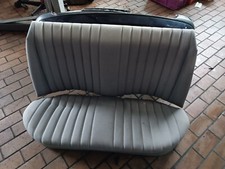Original Mercedes Benz W201 190E Rücksitzbank Sitzbank hinten Stoff Grau