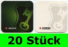 20 Stück Bierdeckel Beck's
