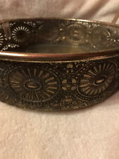 Metall Schale mit Henkel