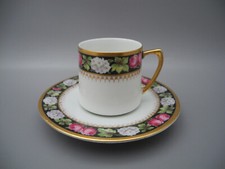 Fraureuth Espressotasse Rosen-