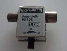 Pegelsteller PS 6961 von SCHWEIGER, 0 - minus 20dB.
