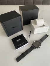 Hugo Boss HB1513674 Herren Uhr Rotguss Navigator Armband Chronograph Quarz Uhr