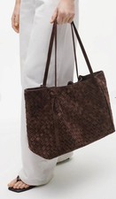 Velours Leder  Tasche Studio