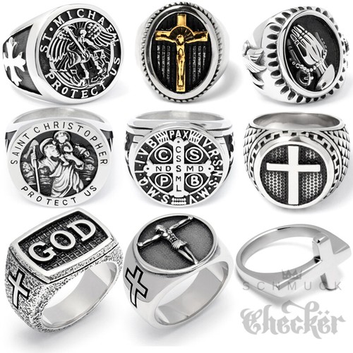 Christliche bikerringe - christliche,