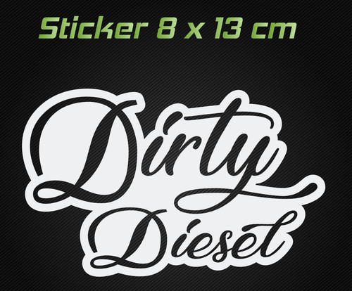 Dirty diesel aufkleber - ,