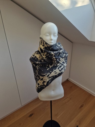 Schal cape grau loop von - grau,